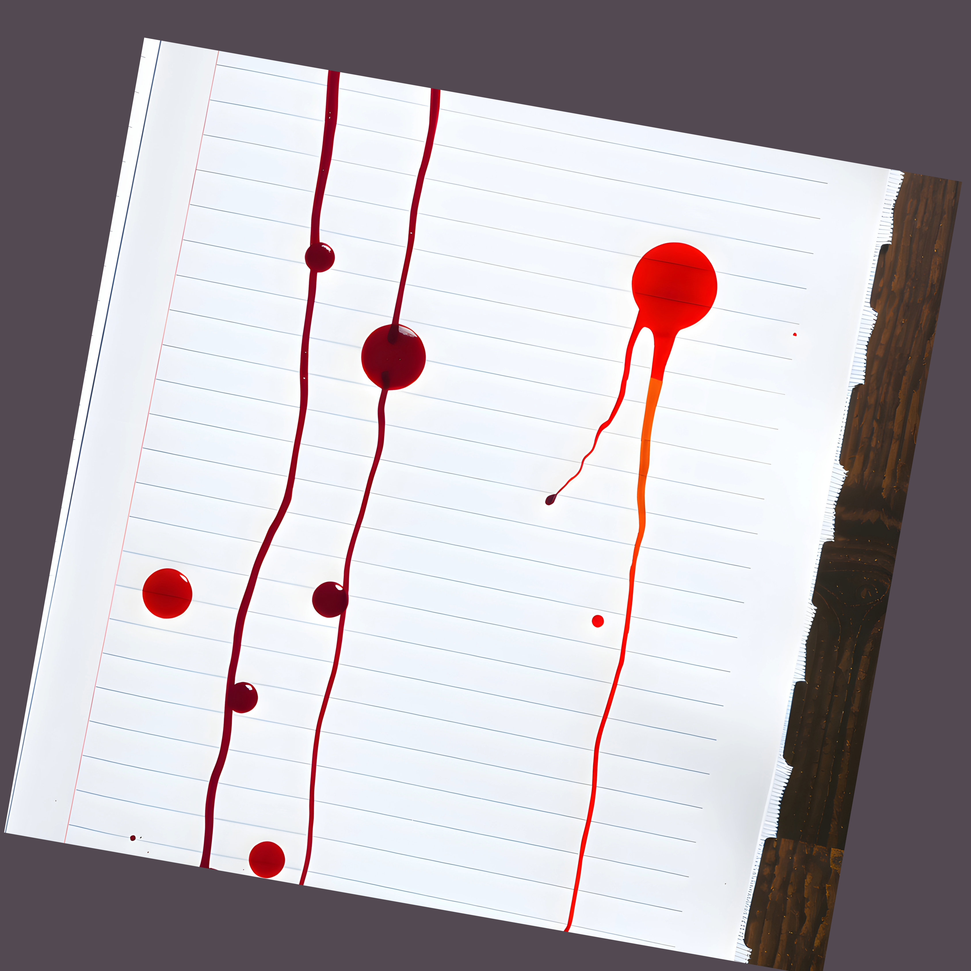 bloody page
